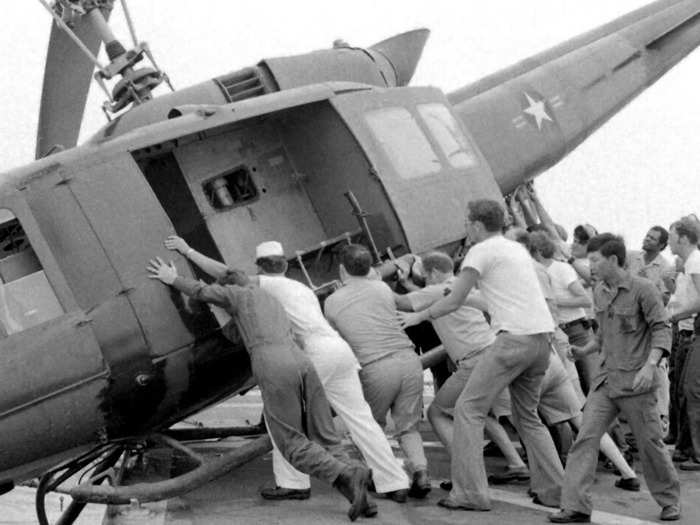 The conflict ended in 1975, with the fall of Saigon, which marked the collapse of the non-communist South Vietnam.