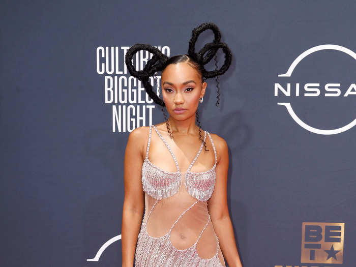 Leigh-Anne attends the 2023 BET Awards.