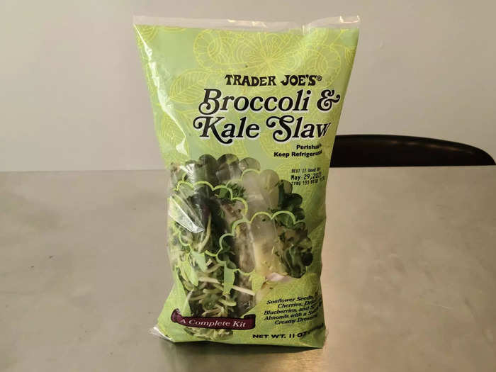 The broccoli-and-kale slaw seemed like a good idea.