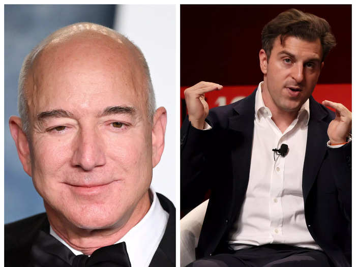 Jeff Bezos +155 vs. Brian Chesky -220