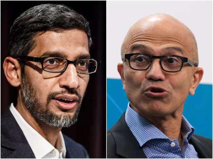 Sundar Pichai -120 vs. Satya Nadella -120