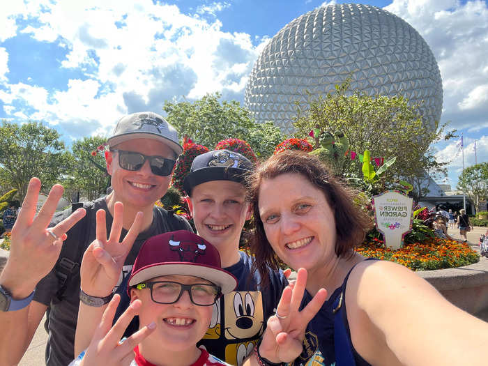 Epcot was a great midday break.