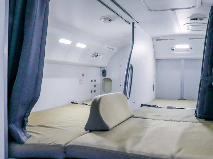 Some airlines don’t even need to use the crew rest areas that come standard on the aircraft. Gulf Air, for example, only flies as far as Bangkok, Thailand from its hub in Manama, Bahrain with a maximum scheduled flight time of around seven and a half hours.