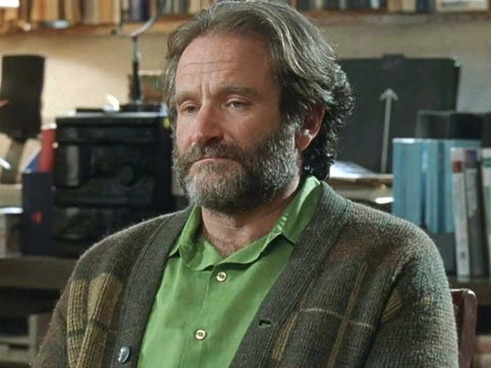 Robin Williams played Sean Maguire, a psychology teacher at Bunker Hill Community College who became Will