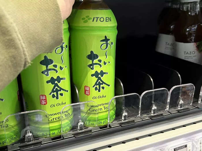 In the drink aisle, I found my all-time favorite bottled tea, Ito En