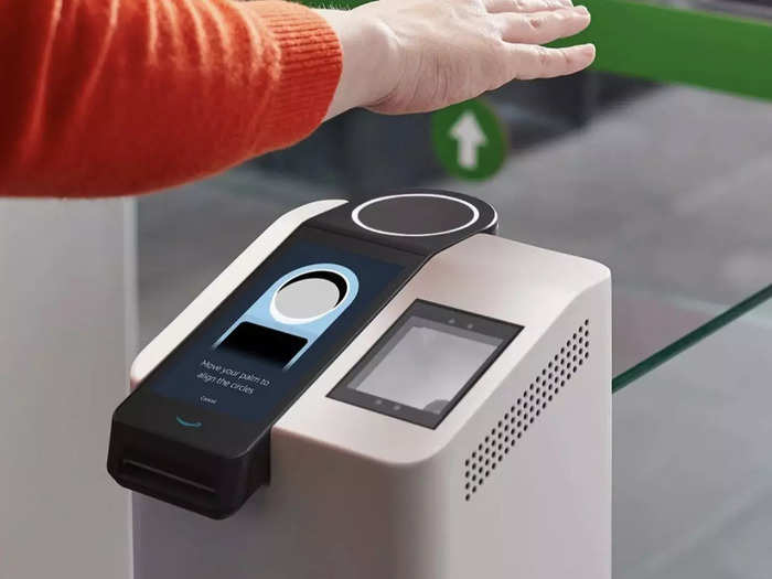 The palm-scanning system is distinct from Just Walk Out because it is simply an innovative way to pay.