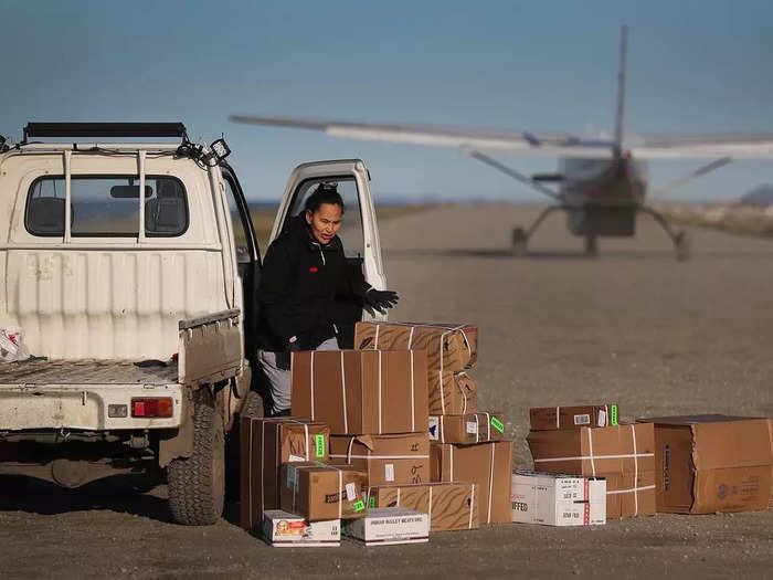 "The government has put a lot of money though into those airports to make them safe because that is the only way these people will get food and medical supplies," she said.