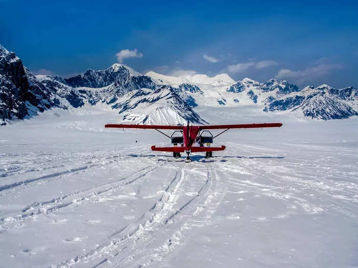 Because many rural locations do not have organized airports or runways, the pilots are forced to maneuver onto designated landing strips, which can be made of ice, snow, dirt, water, gravel, or sand.