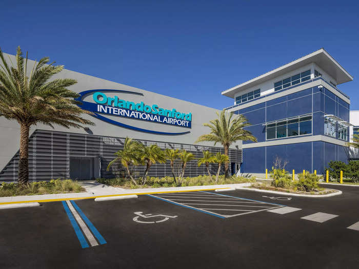 1. Orlando Sanford International Airport – Sanford, Florida: 100