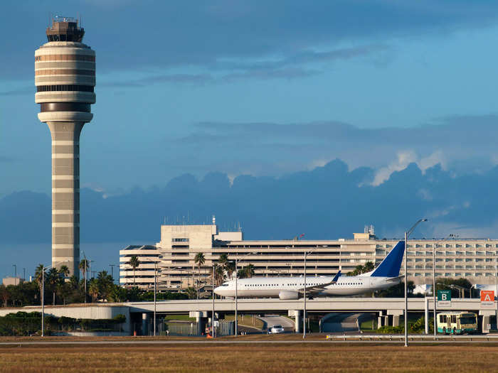 4. Orlando International Airport – Orlando, Florida: 90.45