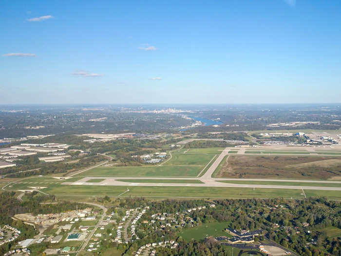 6. Cincinnati/Northern Kentucky International Airport — Cincinnati, Ohio: 89.01