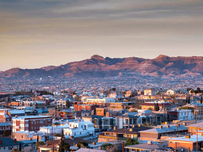 10. El Paso International Airport — El Paso, Texas: 80.17