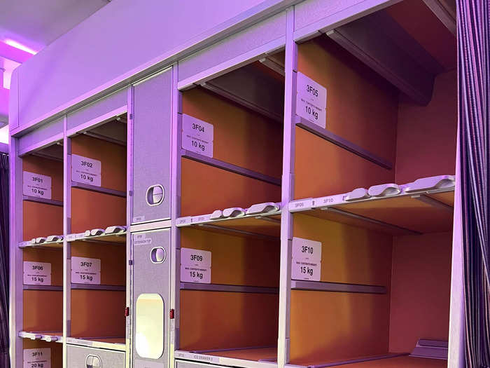 And plenty of storage to keep pre-packaged meals or drinks.