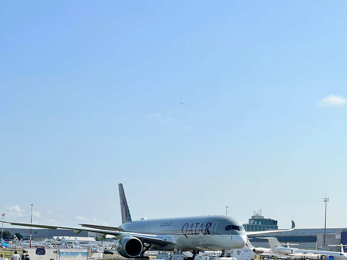 At the Paris Air Show in mid-June, Insider got a tour of Qatar Airways