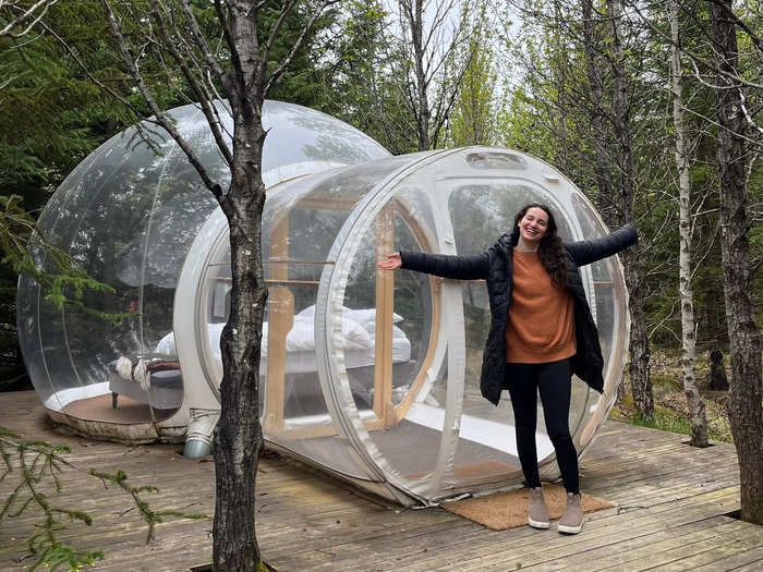 On a recent trip to Iceland, I spent a night at Buubble by Airmango, a bubble hotel in Hrosshagi located along Iceland