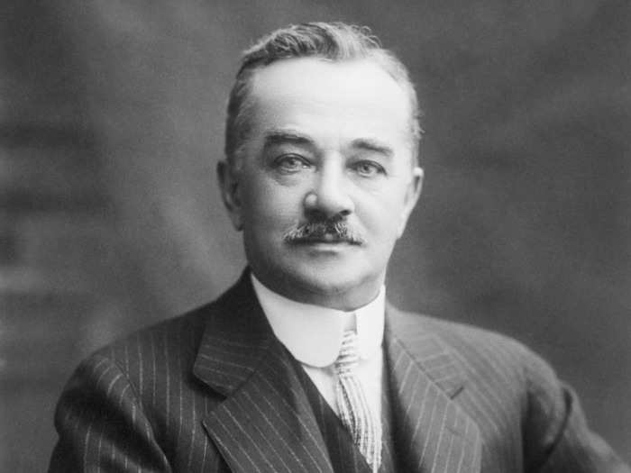 Milton Hershey, of Hershey