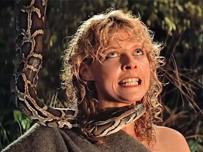 Steven Spielberg cut a scary snake scene for Kate Capshaw.