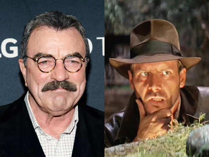 Tom Selleck nearly played Indiana Jones.