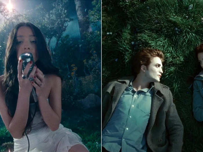 The "Twilight" parallels could be interpreted as sinister, given the song