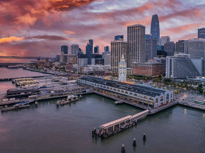 Once operational, the Sea Change will connect Pier 41 on San Francisco