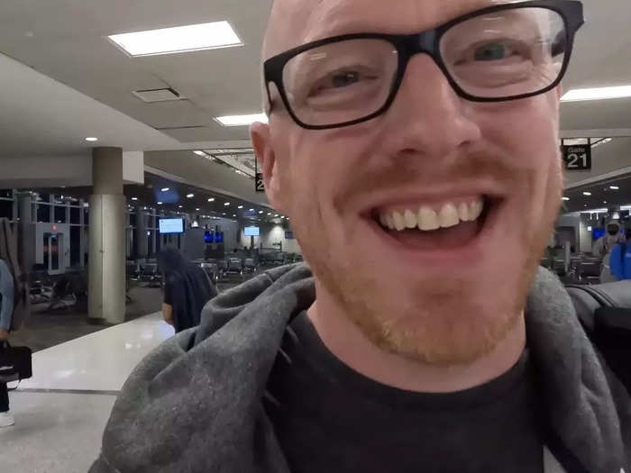 After 79 hours, nine flights, and eight back-to-back layovers, he finally landed back in Houston. "You feel like there should be some sort of an achievement, but it