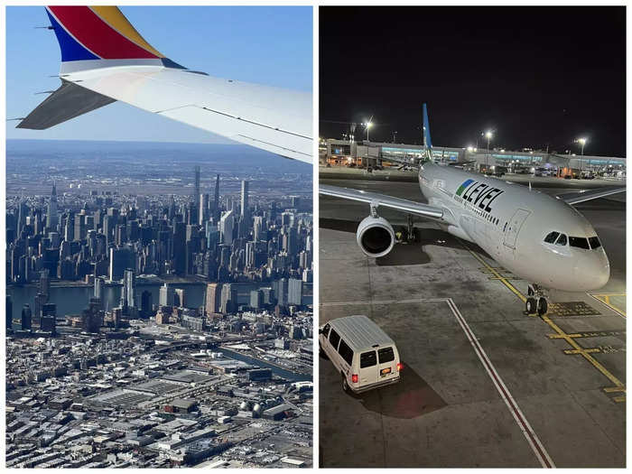 He landed at La Guardia to the sight of the Manhattan skyline. After a short three-hour layover, he was ready for his first long-haul flight to Barcelona, Spain.