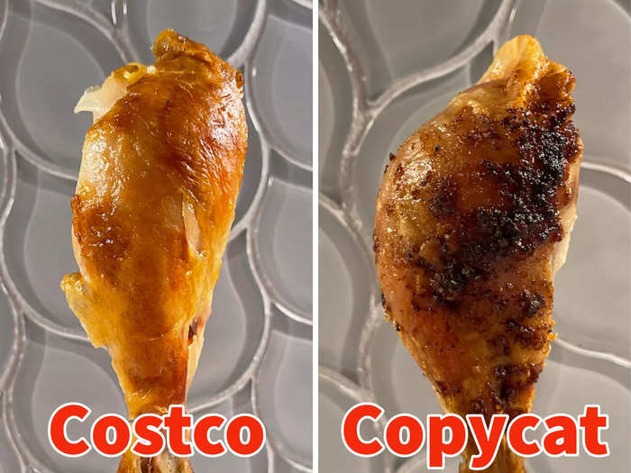 The copycat chicken was the clear winner here.