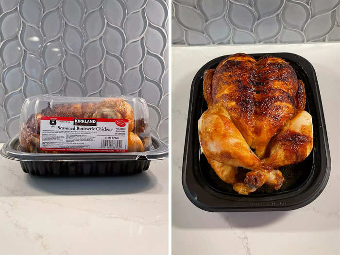 The Costco rotisserie chicken is famously just $5.