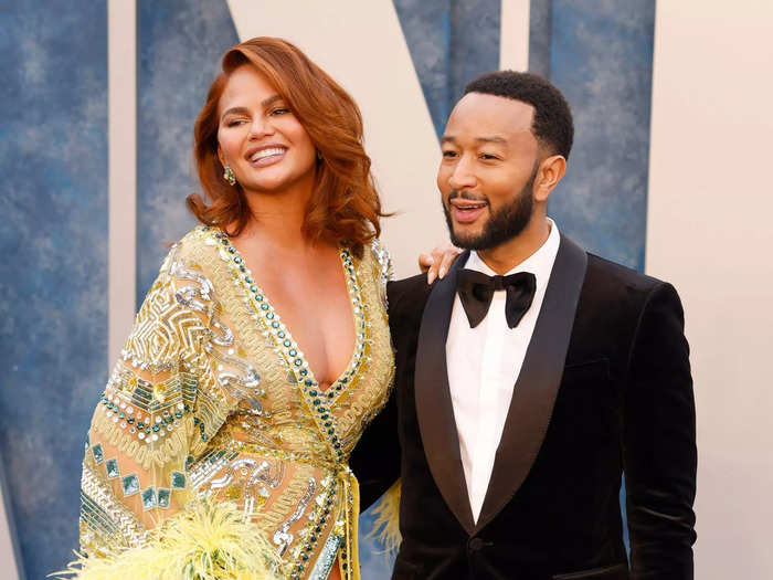 Chrissy Teigen and John Legend