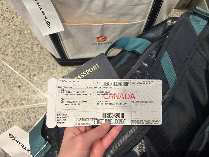 Keep your physical boarding pass and passport easily accessible at all times.