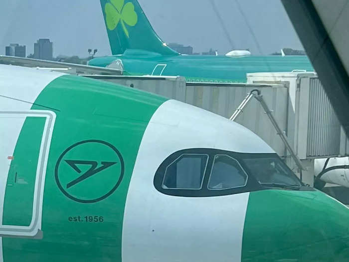 I headed to Gate 3 around 3:30 p.m., which proved to be pretty chaotic. The gate area itself is very small for an international flight, and it actually shared the space with Aer Lingus — which added another 200+ people.