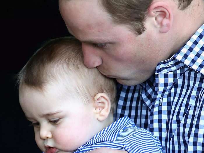 George was only nine-months-old when he went on his first royal tour to Australia in 2014. During a visit to Sydney