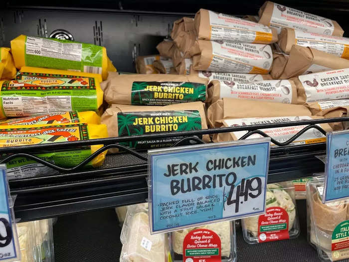 The jerk-chicken burritos are too spicy for my kids, meaning I get them all to myself.