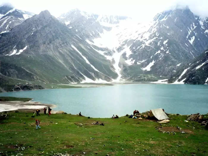 Take a holy dip at Amarnath Lake