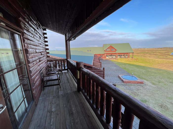 But the highlight of the Africa Suite was the large, private balcony with stunning views of the surrounding landscape.