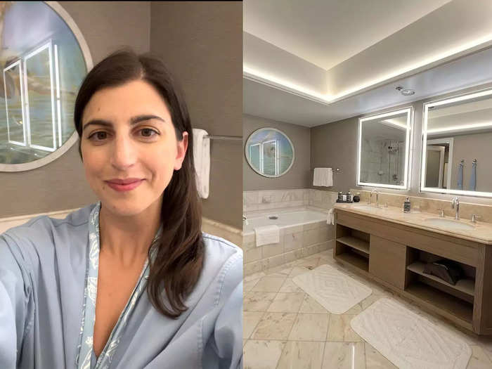 Bathrooms can often be overlooked in hotels, but when done right they can really make a difference. It was the most luxurious part of my room at the Four Seasons, and made even brushing my teeth feel glamorous. I