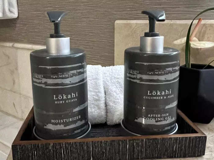 I could write a love letter to the toiletries alone. The "ruby guava"-scented Lōkahi products — which are exclusive to the hotel — made washing my hands feel fancy, while the shampoo and conditioner left my roughly blow-dried hair looking like I