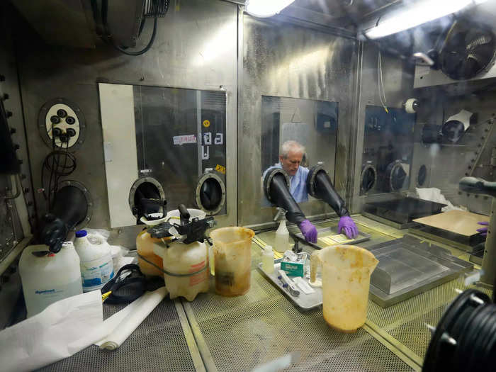 Inside the chemical testing division, there are two types of labs.