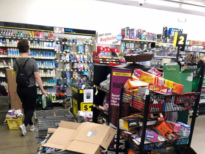 I visited this store in the early afternoon, and there appeared to be just one employee on duty. They were dividing their time between stocking shelves and ringing up customers at the register.