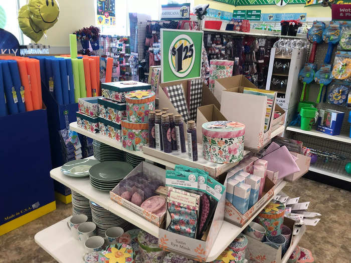 One thing I noticed right away: Dollar Tree sticks closely to its $1.25 price point for most items. Other dollar stores carry higher-priced items, as I