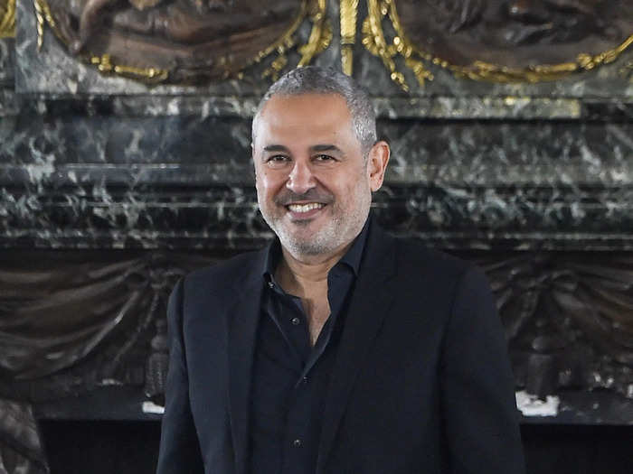 Fashion designer Elie Saab turns 59 this year.