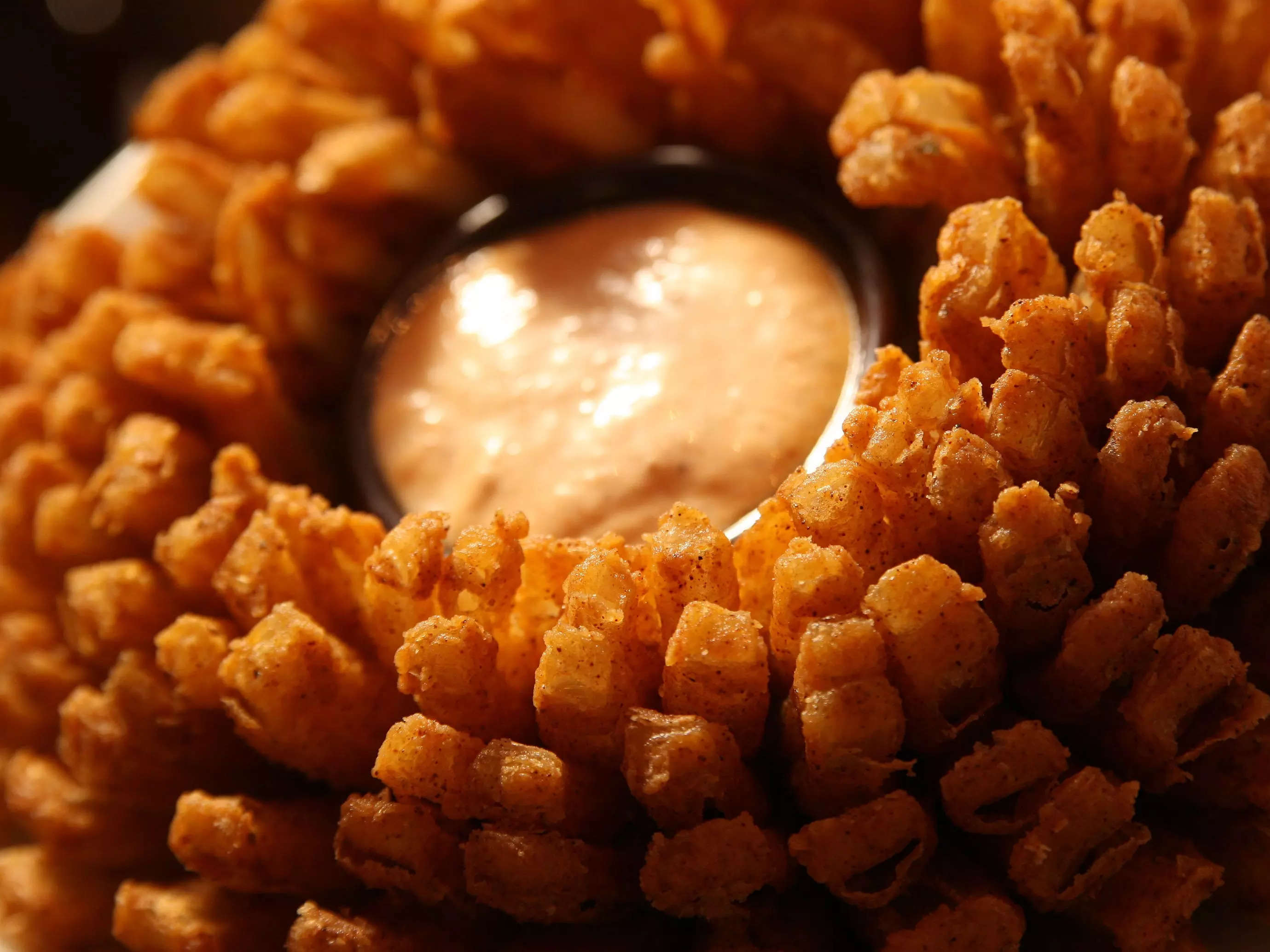 bloomin onion appetizer from outback steakhouse