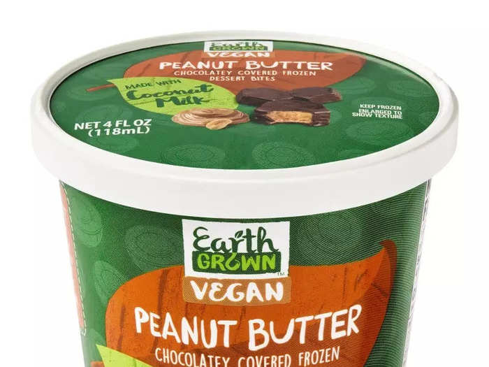 Earth Grown frozen dessert bites are a vegan-friendly indulgence.