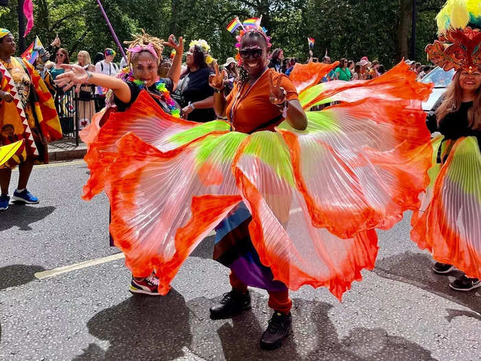 The parade took place on July 1.