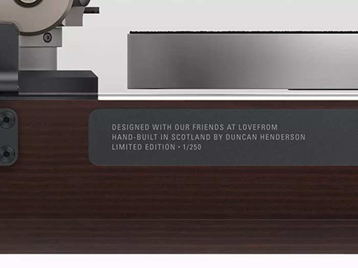 Only 250 models are available – and reservations can be made on the Linn website.