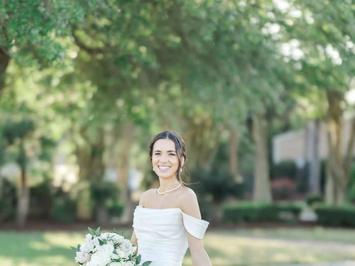 Emily felt even more beautiful than she expected on her wedding day.