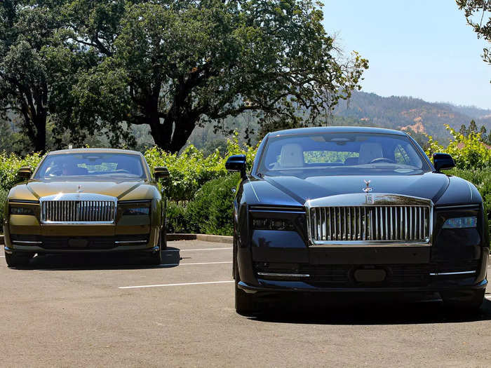 Rolls-Royce invited me and other journalists out to Napa, California, to be some of the first in the world to drive the Spectre.