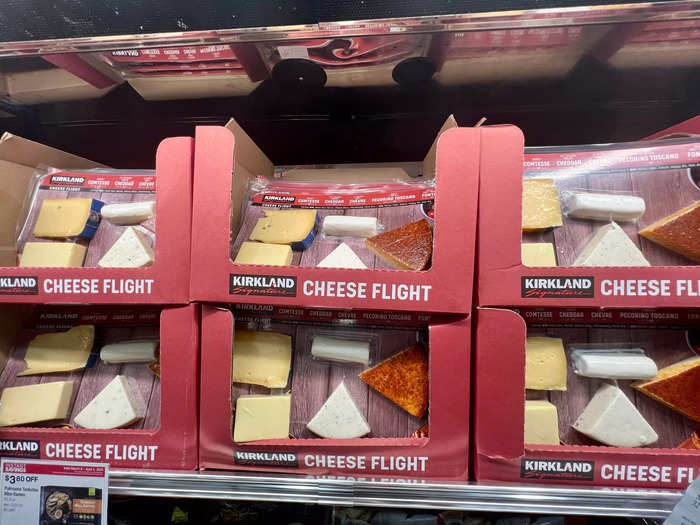 I turn to Costco for my cheese and charcuterie-board needs.