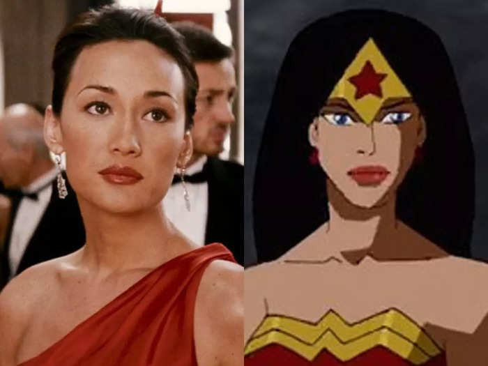 "Mission: Impossible III" star Maggie Q also voiced Princess Diana/Wonder Woman on the animated series "Young Justice."