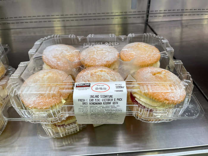 The bakery sold Victoria sandwiches, which are also available at Costco locations in the UK.